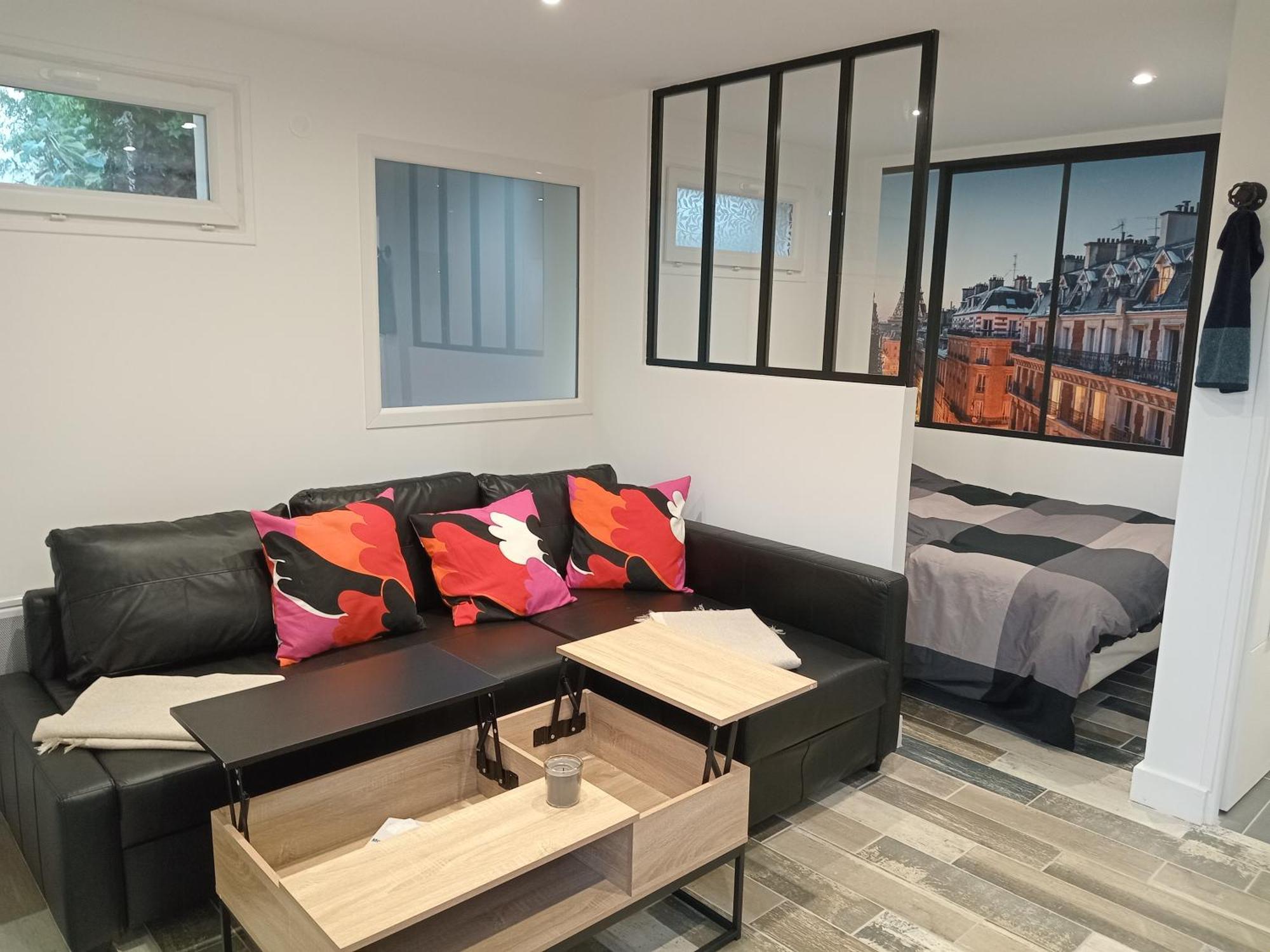 Studio Neuf Joliment Decore A 5 Min De L'Aeroport Athis-Mons Ngoại thất bức ảnh